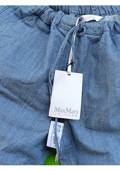 Max Mara Leisure Goya Kot Pantolon 31810126 Mavi