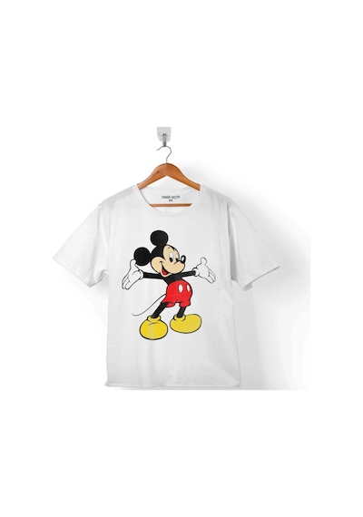Mıckey Mouse Logo Hapishane 2 Çocuk Tişört 001
