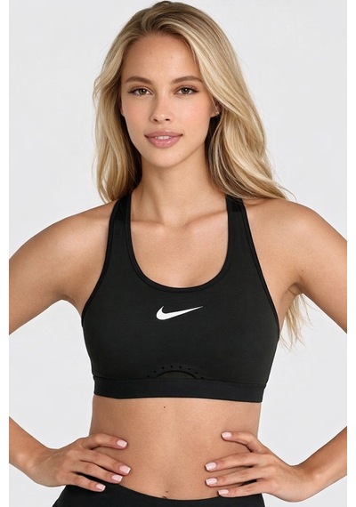 Swoosh High Support Non Padded Adjustable Sports Bra Kadın Yüksek Destekli Spor Sütyeni Siyah Siyah Swoosh High Support Non Padded Adjustable Sports Bra Kadın Yüksek Destekli Spor Sütyeni Siyah Siyah