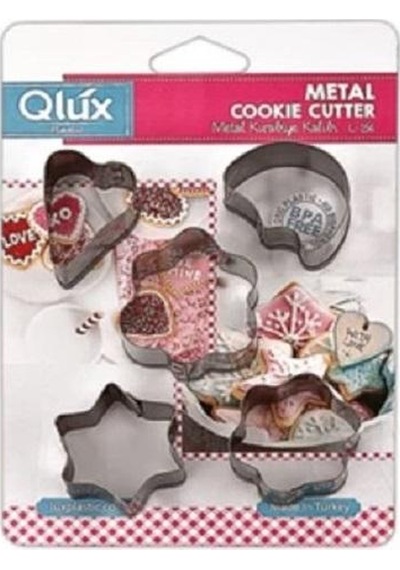 Qlüx 00156 Metal Bisküvi Kalıbı