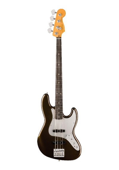 Fender American Ultra Iı Jazz Bass Abanoz Klavye Texas Tea Bas Gitar