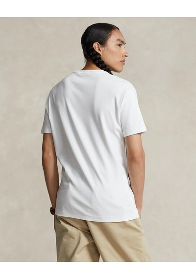 Polo Ralph Lauren Erkek T-shırt 710740727002 710740727002 Beyaz Beyaz