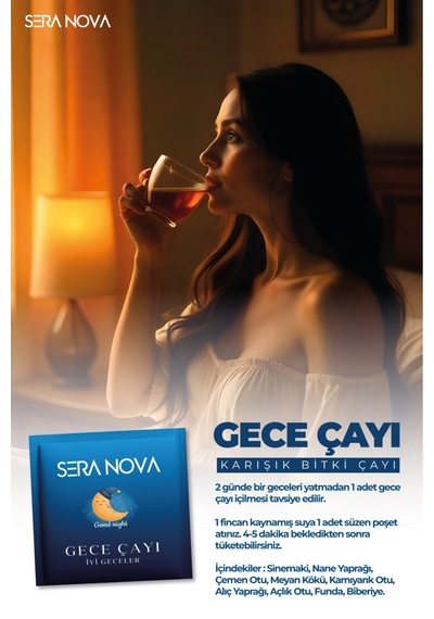 Seranova Detox Çayı 28 Gündüz Çayı 14 Gece Çayı