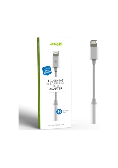 Jopus  JO-IB01 Bluetooth Modlu Bağlantı 3.5 MM Dönüştürücü Beyaz
