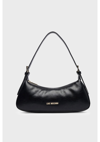 Love Moschino Logolu Ayarlanabilir Omuz Askılı Çanta Bayan Çanta Jc4390pp1pko0000 Siyah