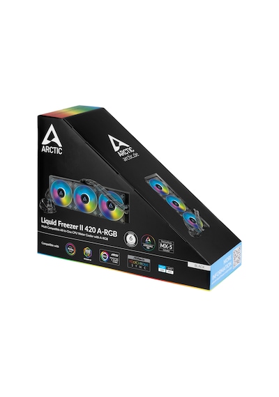 Arctic Liquid Freezer Iı 420 A Rgb Sıvı İşlemci Soğutucu Arctic Liquid Freezer Iı 420 A Rgb Sıvı İşlemci Soğutucu