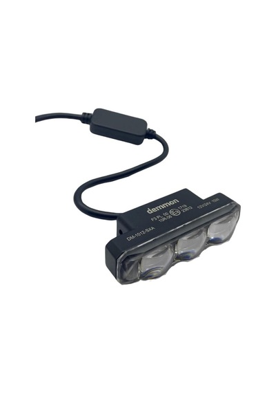 Ahmet Otomotiv Dmmn Özellikli 12v-24v Çalışma Lambası Beyaz Renk /off-road Mercekli 3 Ledli 10w 80 19 Mm