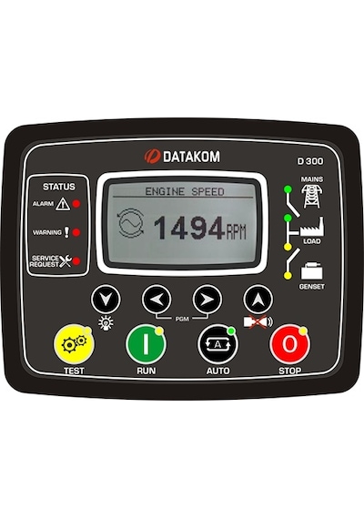 D-300 MK3 Yeni Nesil Jeneratör Kontrol Kartı
