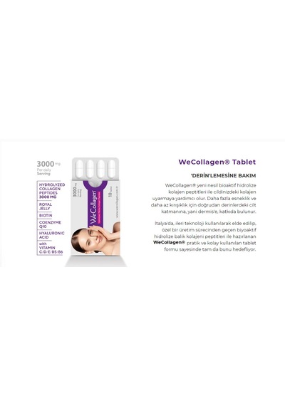Biomet Wecollagen 90 Tablet Kolajen