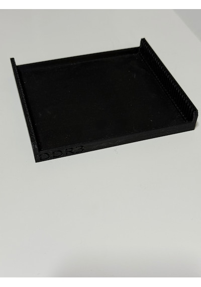 Ddr3 Ram Stand - 3d Baskı - Siyah