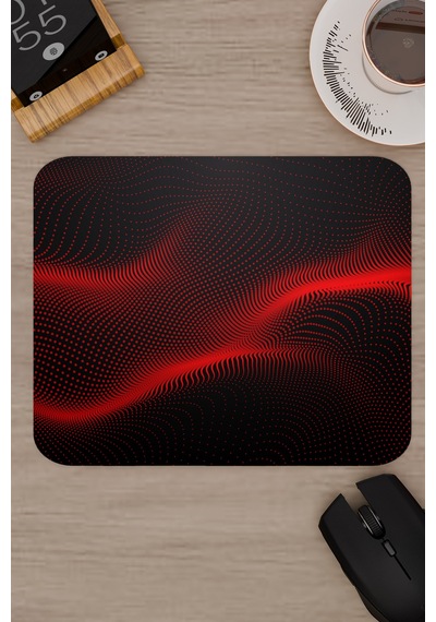 Noktalar Kaymaz Dikişli Kauçuk Oyuncu Mousepad V1 - 22x18 Gaming Mouse Pad Fare Altlığı