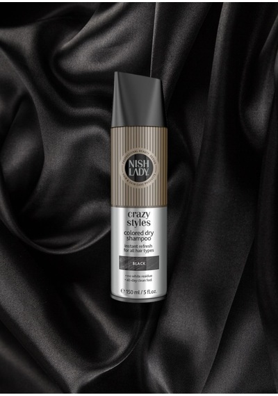 Nıshlady Renkli Kuru Şampuan Siyah Renk 150 Ml