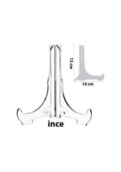 Plastik 12 Cm Teşhir Ayağı No:2 İnce
