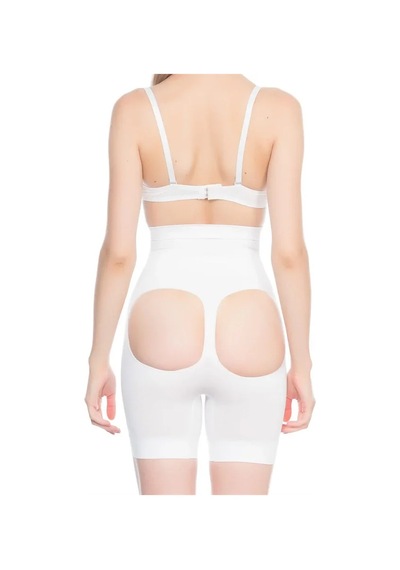 Ang Butik Beyaz Açık Masajlı Boxer Korse