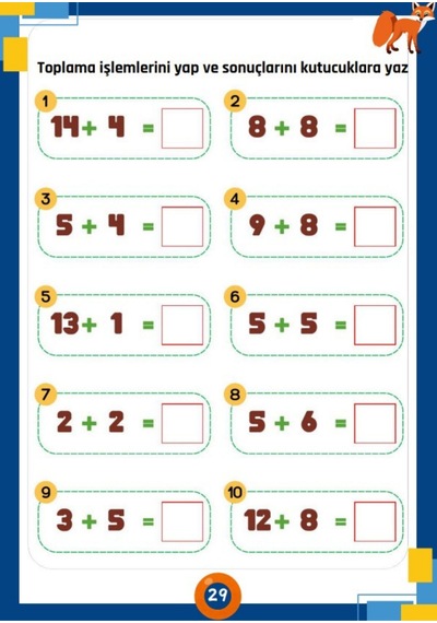 Yaz Sil Matematik Öğren Kitabı 3-10 Yaş