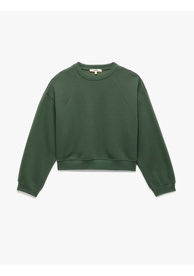 Koton Regular Fit Üç İplik Uzun Kollu Bisiklet Yaka Basic Sweatshirt Yeşil 6wak10033ek Yeşil Koton Regular Fit Üç İplik Uzun Kollu Bisiklet Yaka Basic Sweatshirt Yeşil 6wak10033ek Yeşil