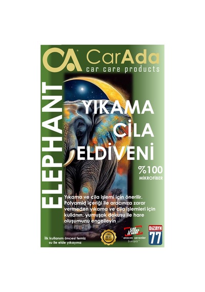 Elephant Mikrofiber Oto Yıkama Ve Cila Eldiveni