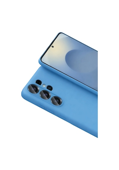 Samsung Galaxy Uyumlu - S26 Ultra Nano İçi Kadife Silikon - Mavi