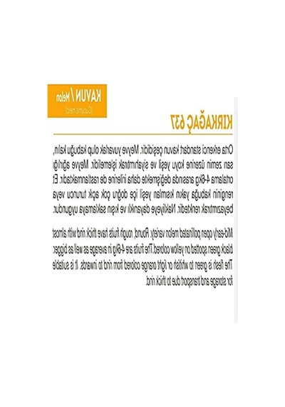 Yerli Kavun Tohumu Seti, 100 Adet İle Verimli Yetiştirme