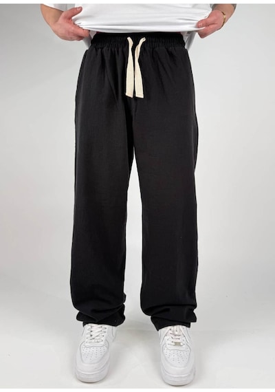 Zaee Keten Baggy Pantolon siyah