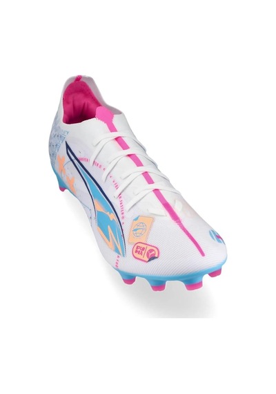 Puma Ultra 5 Match Fg/ag Erkek Krampon 108064-01 Beyaz
