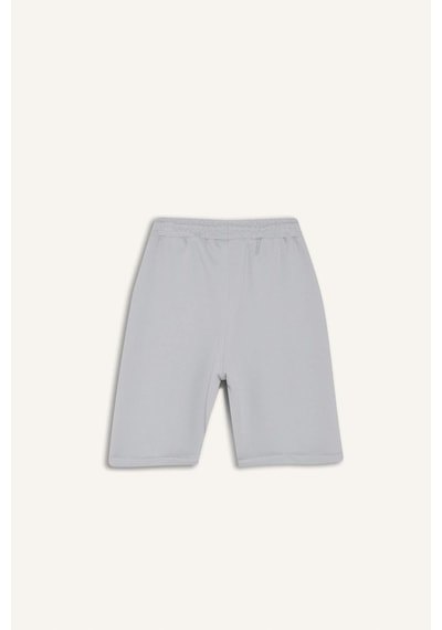 Defacto Erkek Çocuk Regular Fit Pike Şort G1388a825augr184 Gri