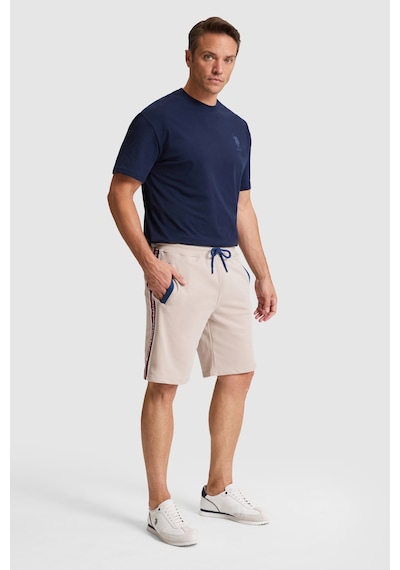 U.s. Polo Assn. Erkek Taş Şort Örme 50322428-vr049 Taş Rengi