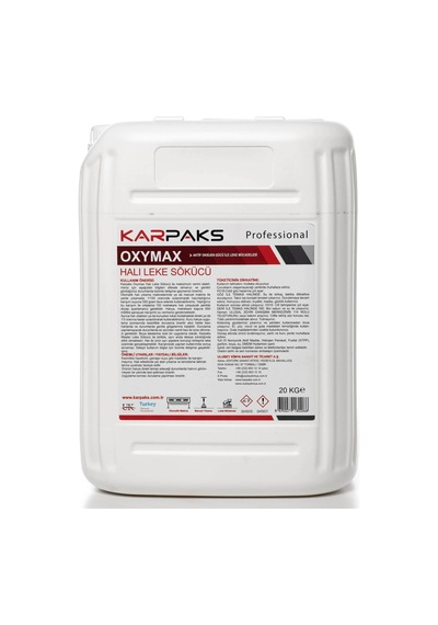 Karpaks Oxymax Halı Leke Sökücü 20 Kg Şampuan