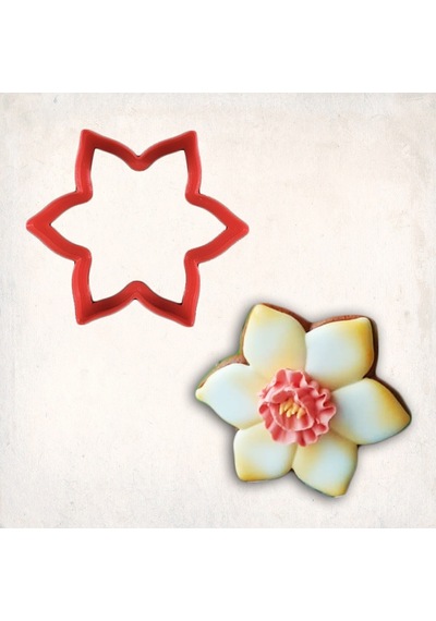 Çiçek-5 Kurabiye Kalıbı Şekillendirici Kopat 8cm