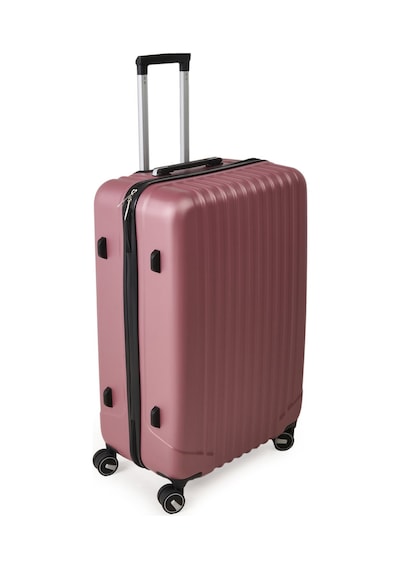 Hoffmannss Travel Line Büyük Boy Abs Valiz - Gülkurusu - 76x52x30 Cm Çok Renkli