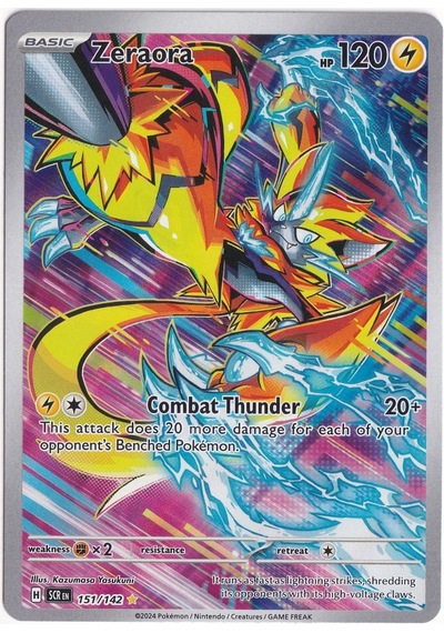 Zeraora 151 - Pokemon Stellar Crown - Pokemon Kartı Mint