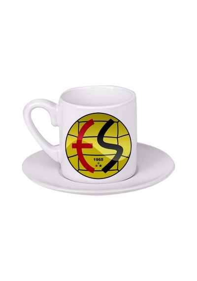 Eskişehirspor Türk Kahvesi Fincanı Beyaz