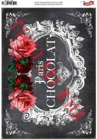 Mey İthalat Rich 6318 Vintage Kolay Transfer 23x33 Cm