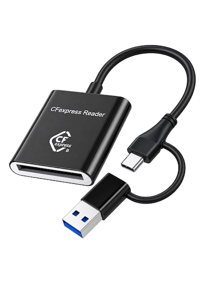 Alfais 6084 Cfexpress Type B Kart Okuyucu Usb 3.2 Gen2 10gbps Type C Çevirici Adaptör Dönüştürücü