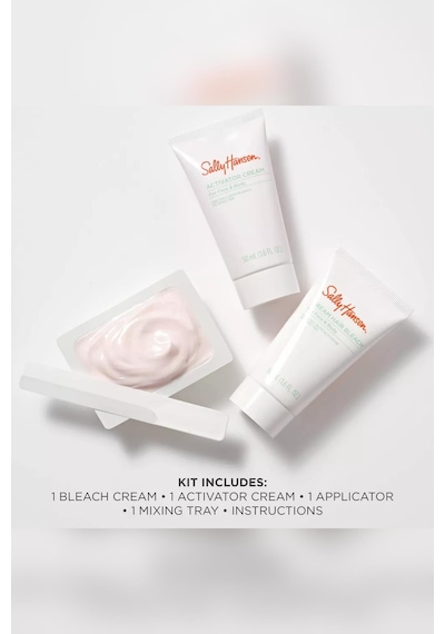 Sally Hansen Bleach Cream Yüz Ve Vücut İçin Tüy Sarartıcı Krem Seti