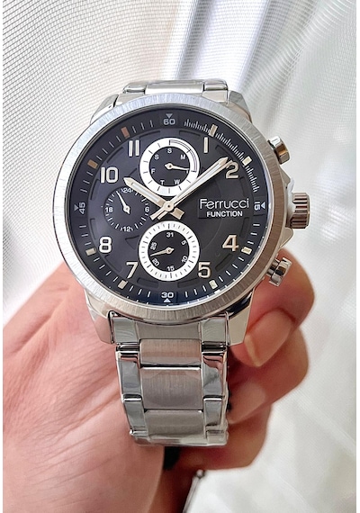 Ferrucci Fc63307 Fonksiyonlu Çelik Kordon Trend Erkek Kol Saati