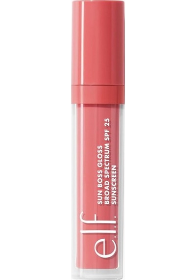 E.l.f. Sun Boss Gloss Spf 25 Nemlendirici Ve Parlak Dudak Parlatıcısı Dudak Parlatıcıları Blush Much 4