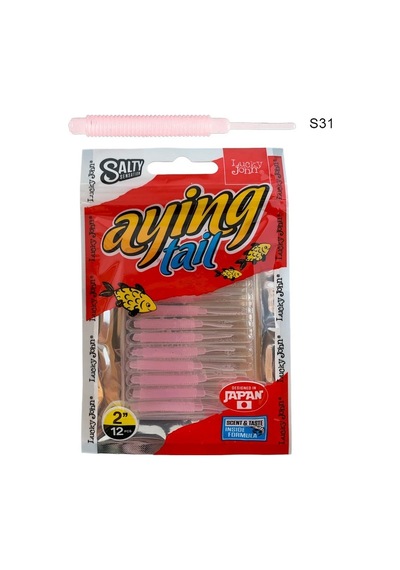 Lucky John Aying Tail 2'' 5.1cm Lrf Silikonu 12'li Paket