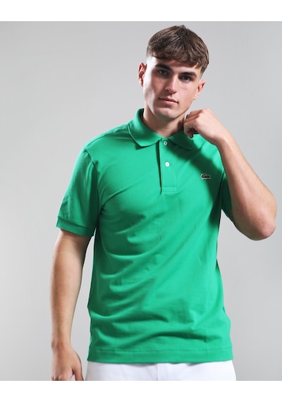 Lacoste Geniş Beden Erkek Polo T-shirt Koyu Yeşil