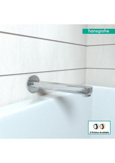 Hansgrohe Küvet Ağzı 22,86 Cm Premium 7,62 Cm Modern Krom Küvet Ağzı, 14421001 Altın