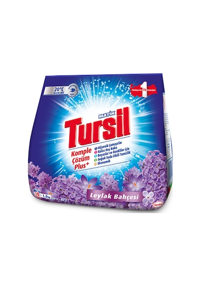 Tursilmatik Çamaşır Deterjanı Leylak Bahçesi 10 Yıkama 1,5 Kg 3 Adet Diğer