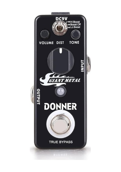 Donner Giant Metal Distortion Pedalı Boost Distortion