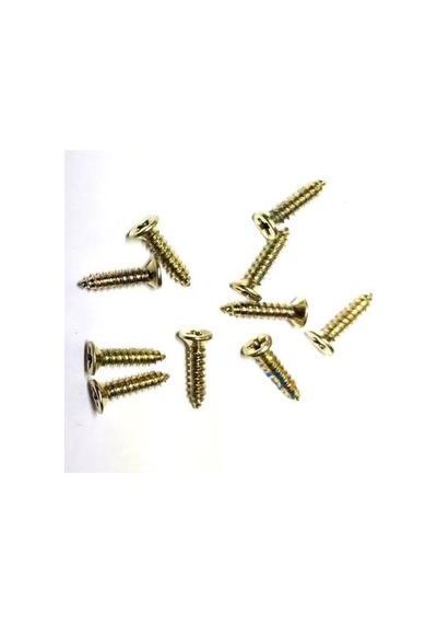 Klips, Menteşe, Ayak, Ağaç, Sunta Vidası 2,2x9,5mm - Sarı 100 Ade Diğer