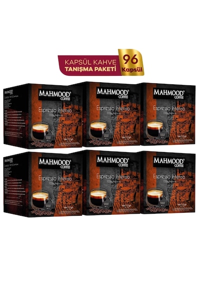 Mahmood Coffee Espresso Kapsül Tanışma Paketi Dolce Gusto Uyumlu