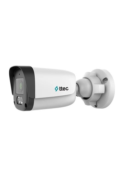 Ttec Ipbm-2350m-wms/sl 2mp 2.8mm Sabit Lens 50mt Starlight Ip67 Poe H.265+ Dahili Mikrofon Bullet