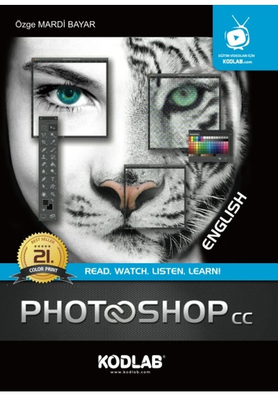 Photoshop Cc Özel Renkli Baskı Ciltli : Oku, İzle, Dinle, Öğren