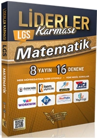 8. Sınıf Lgs Matematik Denemeleri 8 Yayın 16 Deneme Liderler Karması