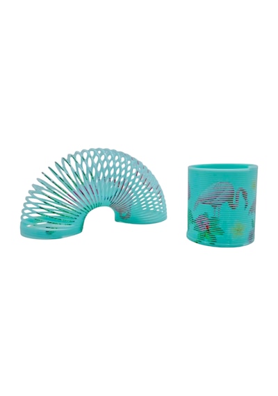 Flamingo Desenli Renkli Stres Yayı Oyuncak Stres Yayı - 5 Cm Çapında - 1 Adet