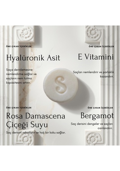 Sipea Hydra Silk Kuru Saçlar İçin Nemlendirici Katı Şampuan