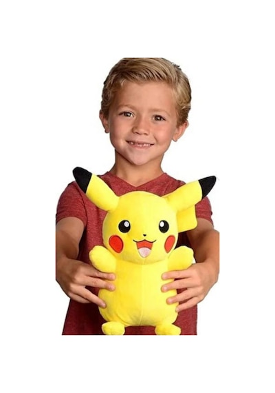Pikachu Büyük Boy 40 Cm Peluş Oyuncak Sarı